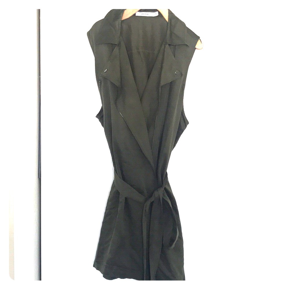 Army green vest